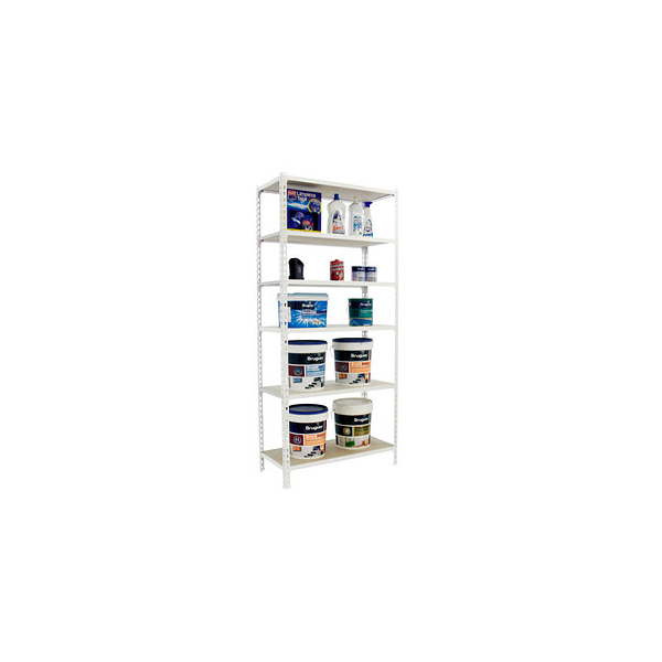 8435104955604 - Schwerlastregal MADERCLICK SUPERPLUS 6 8435104955604 weiß braun 1100 x 500 x 2500 cm 8435104955604 Simonrack 8435104955604 - Schwerlastregal MADERCLICK SUPERPLUS 6 8435104955604 weiß braun 1100 x 500 x 2500 cm 8435104955604 Simonrack