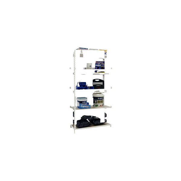 8435104974612 - Schwerlastregal MADERCLICK 5 8435104974612 weiß 900 x 500 x 1800 cm 8435104974612 Simonrack 8435104974612 - Schwerlastregal MADERCLICK 5 8435104974612 weiß 900 x 500 x 1800 cm 8435104974612 Simonrack