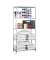 Simonrack Schwerlastregal MADERCLICK SUPERPLUS 5 8435104974704 silber, braun 110,0 x 50,0 x 200,0 cm