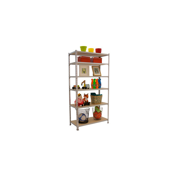 8435104975268 - Schwerlastregal MADERCLICK SUPERPLUS 6 8435104975268 silber braun 1100 x 400 x 2500 cm 8435104975268 Simonrack 8435104975268 - Schwerlastregal MADERCLICK SUPERPLUS 6 8435104975268 silber braun 1100 x 400 x 2500 cm 8435104975268 Simonrack