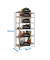 Simonrack Schwerlastregal MADERCLICK SUPERPLUS 6 8435104975305 silber, braun 110,0 x 50,0 x 250,0 cm