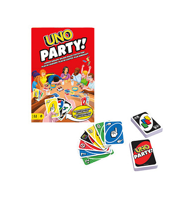 Mattel GAMES UNO Party Kartenspiel