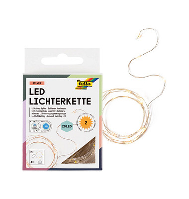 Lichterkette 986 Mini, 20 LEDs, Länge 2,2m