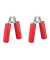 relaxdays Fingertrainer rot, silber