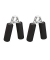 relaxdays Fingertrainer schwarz, silber