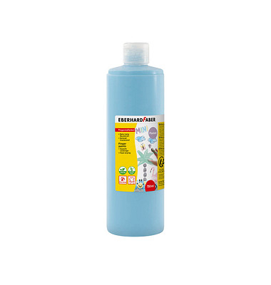 EBERHARD FABER Fingerfarbe pastellblau 750,0 ml