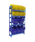 Simonrack Getränkekistenregal SIMONBOTTLE 4 8425437119514 blau 100,0 x 30,0 x 200,0 cm