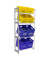 Simonrack Getränkekistenregal SIMONBOTTLE 4 8425437119538 silber 80,0 x 30,0 x 200,0 cm