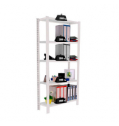 Simonrack Schwerlastregal OFFICCLICK 5 8435104914243 weiß 90,0 x 40,0 x 210,0 cm