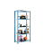 Simonrack Schwerlastregal OFFICCLICK 5 8435104916124 blau, weiß 90,0 x 30,0 x 210,0 cm