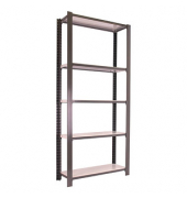 Simonrack Schwerlastregal OFFICCLICK 5 8435104916285 grau, weiß 90,0 x 40,0 x 210,0 cm