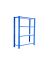 Simonrack Schwerlastregal OFFICCLICK 4 8435104916407 blau, weiß 90,0 x 30,0 x 150,0 cm