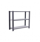 Simonrack Schwerlastregal OFFICCLICK 3 8435104916704 grau, weiß 90,0 x 30,0 x 100,0 cm