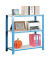 Simonrack Schwerlastregal OFFICCLICK 3 8435104916827 blau, weiß 90,0 x 40,0 x 100,0 cm