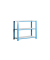 Simonrack Schwerlastregal OFFICCLICK 3 8435104916827 blau, weiß 90,0 x 40,0 x 100,0 cm