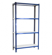 Simonrack Schwerlastregal SIMONCLICK 4 8435104960738 blau, weiß 90,0 x 50,0 x 150,0 cm