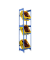 Simonrack Getränkekistenregal SIMONBOTTLE 3 8435104962442 blau 40,0 x 30,0 x 180,0 cm