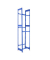 Simonrack Getränkekistenregal SIMONBOTTLE 3 8435104962442 blau 40,0 x 30,0 x 180,0 cm