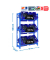 Simonrack Getränkekistenregal SIMONBOTTLE 3 8435104962459 blau 80,0 x 30,0 x 180,0 cm