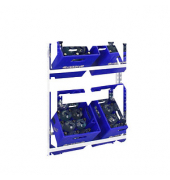 Getränkekistenregal SIMONBOTTLE 2 8435104962503 weiß 80,0 x 30,0 x 100,0 cm