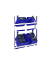 Simonrack Getränkekistenregal SIMONBOTTLE 2 8435104962503 weiß 80,0 x 30,0 x 100,0 cm
