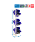 Simonrack Getränkekistenregal SIMONBOTTLE 3 8435104962541 weiß 40,0 x 30,0 x 180,0 cm