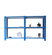 Simonrack Schwerlastregal OFFICCLICK 3 8435104998304 blau, weiß 180,0 x 30,0 x 100,0 cm