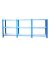 Simonrack Schwerlastregal OFFICCLICK 3 8435104998397 blau, weiß 270,0 x 40,0 x 100,0 cm