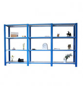 Simonrack Schwerlastregal OFFICCLICK 4 8435104998519 blau, weiß 270,0 x 40,0 x 150,0 cm