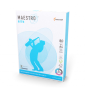 Kopierpapier Maestro Extra 9457A80S A4 80g hochweiß 