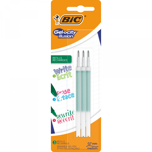 3086123689619 - Gelmine Gel-ocity Illusion 505382 gn 3086123689619 BIC 3 Stück 3086123689619 - Gelmine Gel-ocity Illusion 505382 gn 3086123689619 BIC 3 Stück