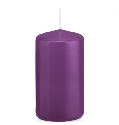 Stumpenkerzen 618317.075 brombeer 120x60mm (HxØ) ca. 40 Stunden Brenndauer
