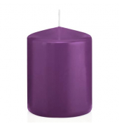 Stumpenkerzen 618315.075 ohne brombeer 80x60mm (Hx&Oslash;) ca. 29 Stunden Brenndauer