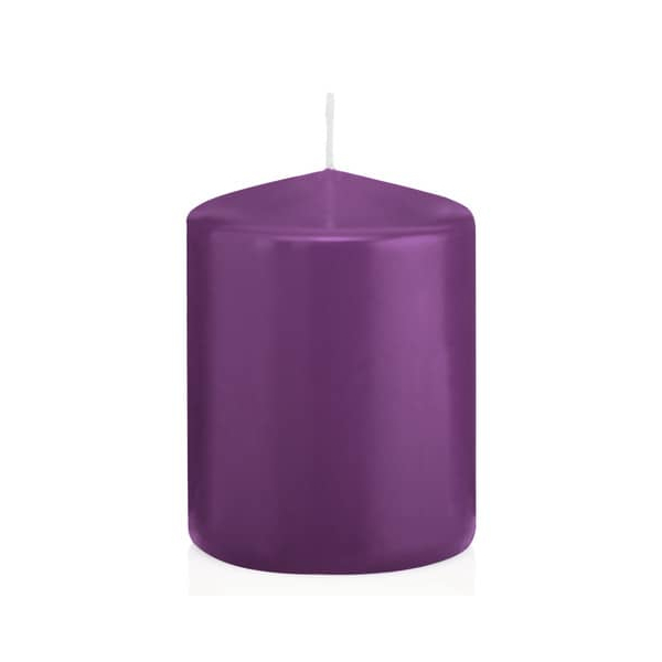 16 Stück Wiedemann Stumpenkerzen 618315.075 brombeer 80x60mm (HxØ) ca. 29 Stunden Brenndauer 4009406460179 Wiedemann