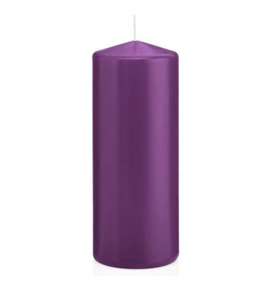 Stumpenkerzen 618318.075 ohne brombeer 150x60mm (Hx&Oslash;) ca. 54 Stunden Brenndauer
