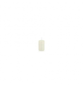 Stumpenkerzen 618317.003 ohne elfenbein 120x58mm (Hx&Oslash;) ca. 40 Stunden Brenndauer