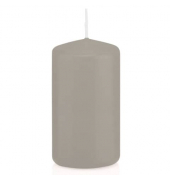 Stumpenkerzen 618317.020 zinn 120x60mm (HxØ) ca. 40 Stunden Brenndauer