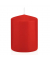 Stumpenkerzen 618315.001 ohne rot 80x60mm (Hx&Oslash;) ca. 29 Stunden Brenndauer