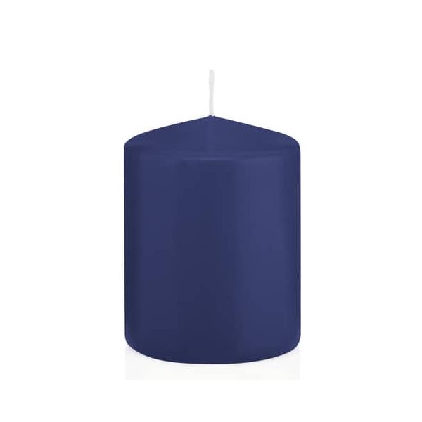 16 Stück Wiedemann Stumpenkerzen 618315.006 dunkelblau 80x60mm (HxØ) ca. 29 Stunden Brenndauer 4009406740189 Wiedemann