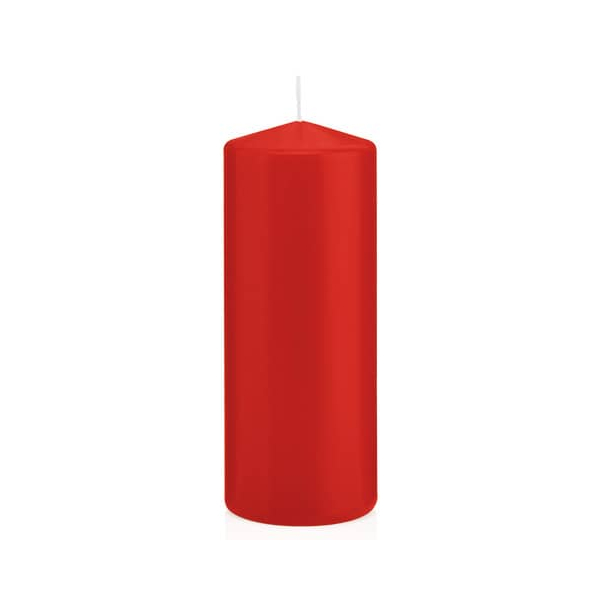 16 Stück Wiedemann Stumpenkerzen 618318.001 rot 150x60mm (HxØ) ca. 54 Stunden Brenndauer 4009406740554 Wiedemann