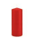 Stumpenkerzen 618318.001 ohne rot 150x60mm (Hx&Oslash;) ca. 54 Stunden Brenndauer