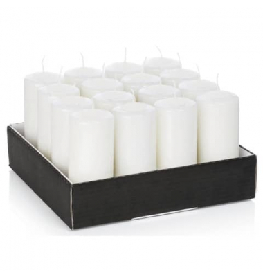 Stumpenkerzen 618318.004 ohne wei&szlig; 150x60mm (Hx&Oslash;) ca. 54 Stunden Brenndauer