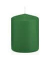 Stumpenkerzen 618315.008 ohne dunkelgr&uuml;n 80x60mm (Hx&Oslash;) ca. 29 Stunden Brenndauer