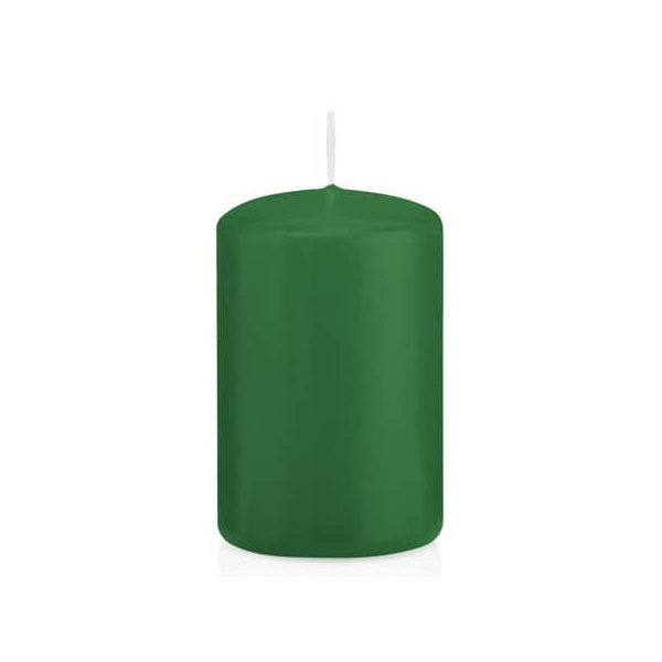 24 Stück Wiedemann Stumpenkerzen 618308.008 dunkelgrün 80x50mm (HxØ) ca. 18 Stunden Brenndauer 4009406767032 Wiedemann