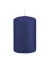 Stumpenkerzen 618308.006 ohne dunkelblau 80x50mm (Hx&Oslash;) ca. 18 Stunden Brenndauer
