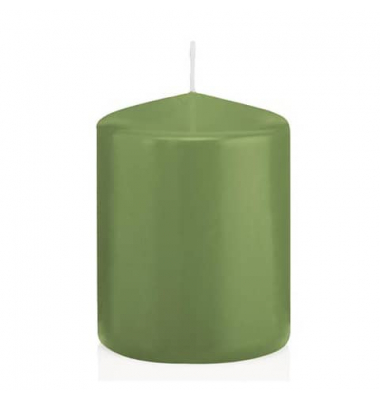 Stumpenkerzen 618315.116 aloe vera 80x60mm (HxØ) ca. 29 Stunden Brenndauer