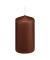 Stumpenkerzen 618317.125 kastanie 120x60mm (HxØ) ca. 40 Stunden Brenndauer