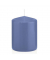 Stumpenkerzen 618315.124 grau/blau 80x60mm (HxØ) ca. 29 Stunden Brenndauer