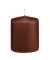 Stumpenkerzen 618315.125 kastanie 80x60mm (HxØ) ca. 29 Stunden Brenndauer