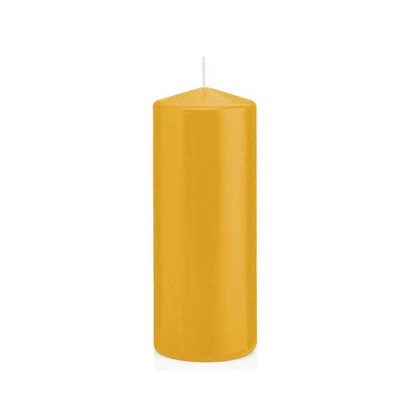 16 Stück Wiedemann Stumpenkerzen 618318.015 gelb 150x60mm (HxØ) ca. 54 Stunden Brenndauer 4009406878066 Wiedemann